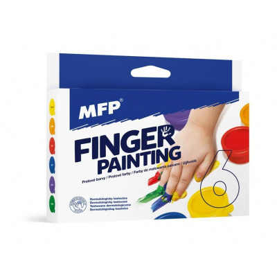 MFP 6300360 farby prstové 6 farieb 30ml