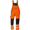 Červa KNOXFIELD HI-VIS Reflexné nohavice s trakmi - oranžové 54 0302032890054