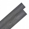 Samolepiace podlahové panely z PVC, 5,02 m², 2 mm, čiernobiele