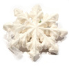 Vianočná ozdoba snehová vločka 21 cm biela 8dielna, polystyrén, interiér