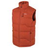 Husky Pánská péřová vesta na zip Deep M dark orange (Velikost: XL)