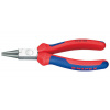Kliešte rádiové ploché s guľatými čeľusťami 160mm, 2202 160 KNIPEX