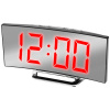 E-CLOCK DT-7056 LED budík, digitálne hodiny čierna