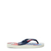 Havaianas Hav. Kids Top Marvel Ii Blue Water Flip Flops Girls White 10/11C
