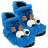 Sesame Street Cookie Monster plush slippers, booties 0122032, size 41/42