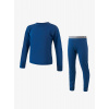Termo pradlo detske Sensor Merino Air Set Tee LS + Underpants - dark blue