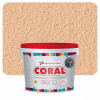..SILIKÓNOVÁ FASÁDNA OMIETKA CORAL 1,5mm škrabaná-25kg odtieň CARAMEL 2