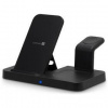 Bezdrôtová nabíjačka Connect IT MultiCharge 3v1 pro Samsung (CWC-9050-BK) čierna