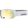 Alpina ESTETICA Q lyžiarske okuliare, white gloss/mirror gold