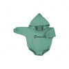 Dojčenské teplákové body s kapucňou baggy Koala Dreamer zelená - 74 (6-9m)