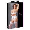 Cottelli Collection Lingerie 3 dílná sada s otevřenou podprsenkou