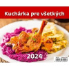 Stolový kalendár Kuchárka pre všetkých 2023
