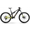 Haibike LYKE CF 11 celoodpružený elektrobicykel karbón-piesok-limetka (L)