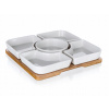 Banquet Sada misiek Brillante Bamboo 24,5x24,5x4,5 cm 6ks
