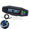 Univerzálny digitálny tachometer Motocyklová sada ukazovateľov LCD displej