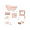 BÉBÉ-JOU Sada digitálna kúpacia Sense Plus 8 dielna Pale Pink