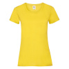 Valueweight Fruit of the Loom Yellow T-shirt žltá L Fruit of the Loom 5904882078018