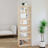 vidaXL Knižnica/deliaca stena 60x30x199,5 cm masívna borovica - Hnedá - 2943-144775