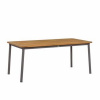 Applebee Bijou jedálenská súprava Variant: Stôl Bijou 240cm s povrchom Teak Natural + 6 stoličiek