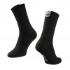 ponožky FORCE LONGER SLIM, černé Velikost: S-M/36-41