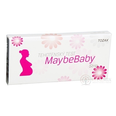 Nestlé MaybeBaby strip 2v1 tehotenský test (pásik) 2 ks