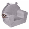 Detské kresielko Velvet s bočným vreckom Baby Nellys, sivé