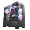 Puzdro darkFlash DS900 Air Black fa Midi Tower (DS900 AIR BLACK + FA)