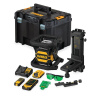 Laser rotačný 360° zelený 18V ToolConnect 1x2,0Ah