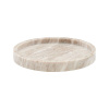 Mramorový podnos Meraki Beige okrúhly 25 cm
