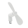 Prenosný ventilátor USB-C, biela