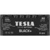 TESLA BLACK+ alkalická baterie AA (LR06, tužková, fólie) 24 ks 14062410