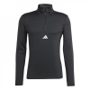 adidas Workout Quarter-Zip Track Top Mens Black S