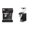 Ascaso Steel UNO, Black + Rocket Espresso FAUSTINO 3.1, black