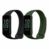 2x Náramok kwmobile Xiaomi Amazfit Band 7 zelená, černá