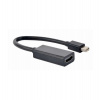 GEMBIRD kabelový adaptér 4K Mini DisplayPort na HDMI černý (A-MDPM-HDMIF4K-01)