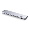 AppleMix UGREEN - 2x USB-C na 2x USB-A + USB-C + 2x HDMI - sivá