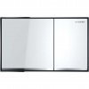 Geberit Sigma60 Ovládacie tlačidlo splachovania, sklo/biela 115.640.SI.1