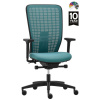 RIM Ergonomická kancelárska stolička SPACE SP 1502 čalúnenie FAME STEP OCEANIC CRISP