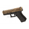 Airsoft pištoľ GBB WE19 Etched Metal Version Green Gas WE