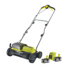 RYOBI RY18SFX35A-240 aku 18 V trávny prevzdušňovač + 2x 4,0 Ah akumulátor + nabíjačka ONE+