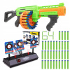PIŠTOĽ DART ZONE VILLAINATOR SADA ELEKTRONICKÝ TERČ + 3 TERČE kompatibilné s NERF