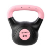 Kompozitový kettlebell HMS KPC02 Vin-Bell 2 kg růžový