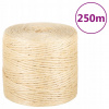 Jutové lano VidaXL 1 mm 1 m