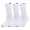 UA Core Crew 3PK-WHT