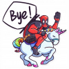 CUKROVÁ TLAČ jedlý obrázok na tortu Cukrová hmota Deadpool Unicorn koník + MENO