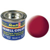 REVELL 36 Karmínovo červená matná syntetická modelárska farba (RAL3002), 14ml (REVELL 36 CARMINE RED MAT 14ml 0,47fl oz EMAIL COLOR)