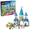 LEGO® Disney Princess 43275 Popoluškin zámok a kočiar s koňmi