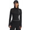 UNDER ARMOUR UA ColdGear Textured 1/2 Zip-BLK - M