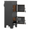 J.A.D. TOOLS piecka so šamotom 77x39x29cm, 6kW / kotol na drevo