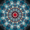 Diamantový obrázek 7D - Mandala 30 x 30 cm